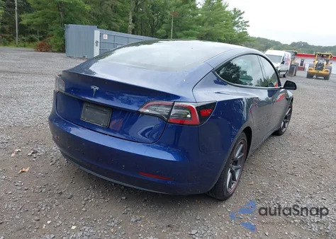 2021 Tesla Model 3 Standard Range Plus Rear-Wheel Drive из США, поврежденный, VIN 5YJ3E1EA6MF854617